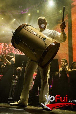Fotografía en Los Jaivas: 55 años, Movistar Arena