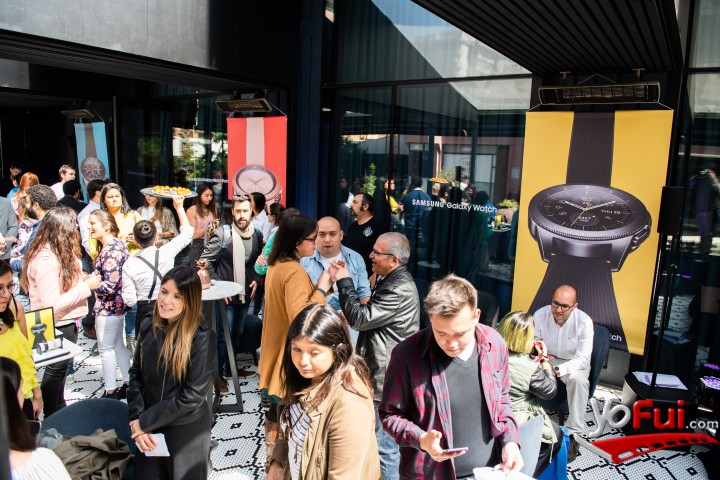 Fotografía en Galaxy Watch de Samsung llega a Chile, Bar Piso Uno