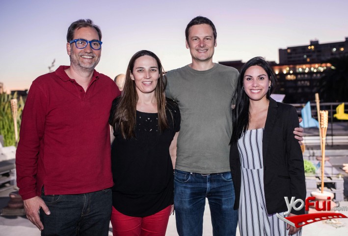 Patricio Inhen, Macarena Larrain, Christoper Galfard, Camila Correa