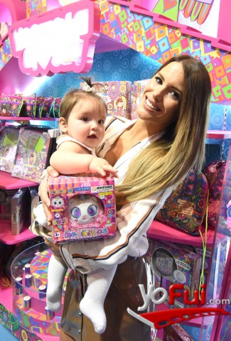 Gala Caldirola y su hija Luz