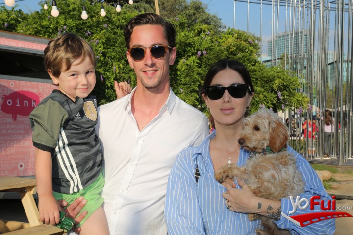 Constantin Ahlers, Pablo Ahlers, Fernanda Gatti, Panchito (el perro)