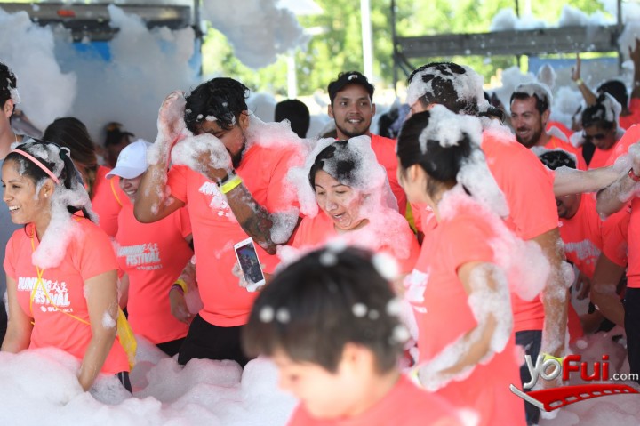familias completas llegaron al Running Festival