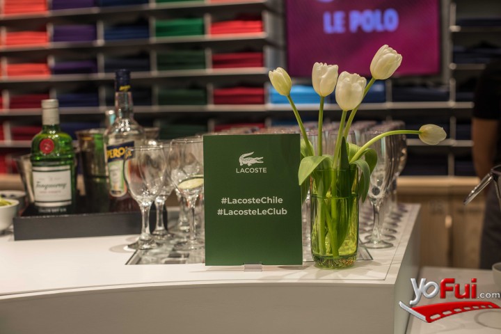 Fotografía en Lacoste abre su nueva tienda en Parte Arauco, Tienda Lacoste