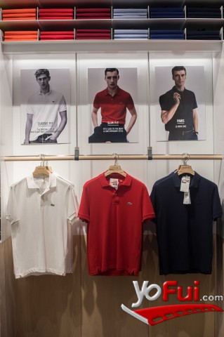 Fotografía en Lacoste abre su nueva tienda en Parte Arauco, Tienda Lacoste