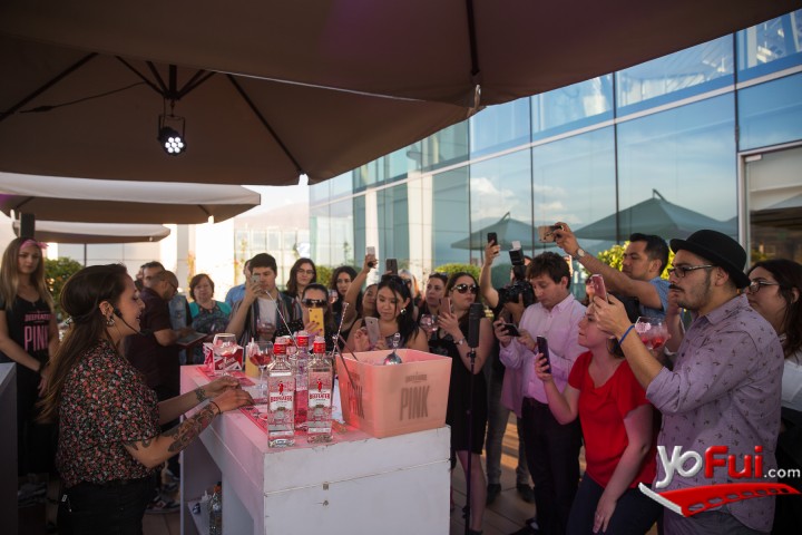 Fotografía en Masterclass con Beefeater, Terraza