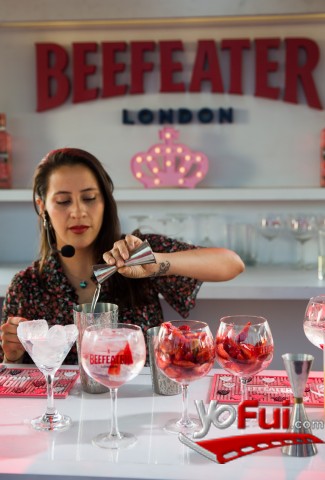 Fotografía en Masterclass con Beefeater, Terraza