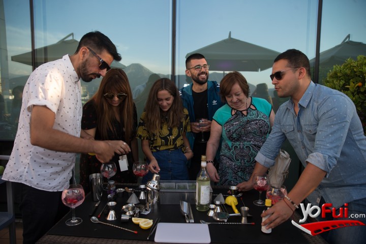 Fotografía en Masterclass con Beefeater, Terraza