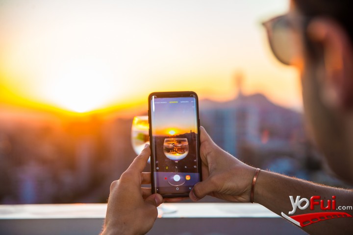 Fotografía en Masterclass con Beefeater, Terraza