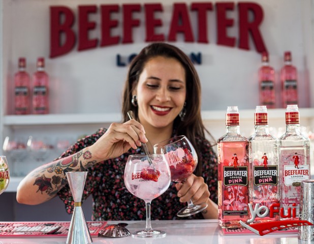 Fotografía en Masterclass con Beefeater, Terraza