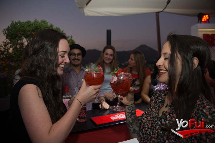 Fotografía en Masterclass con Beefeater, Terraza