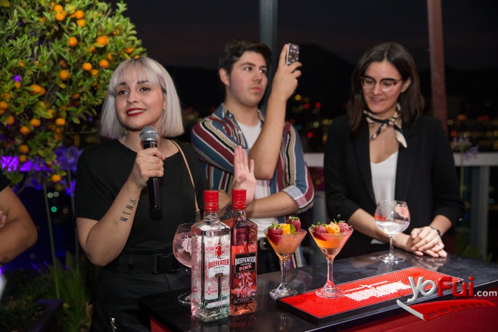Fotografía en Masterclass con Beefeater, Terraza