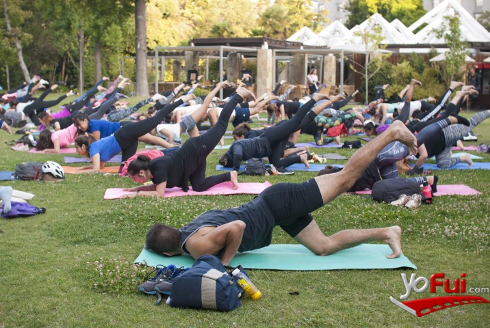 Fotografía en Fuel Yoga Sessions en Sheraton Santiago, Parque El Bohío