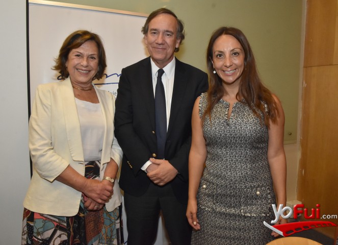 Carmen Jaureguiberry, Juan Jaime Díaz, Cecilia Pérez, ministra