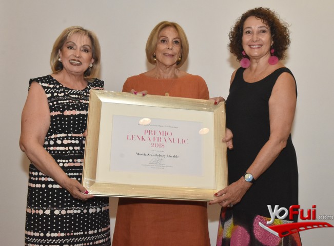 Patricia Silva, presidenta de ANMP, Marcia Scantlebury, premio Lenka Franulic 2018, Patricia Politzer
