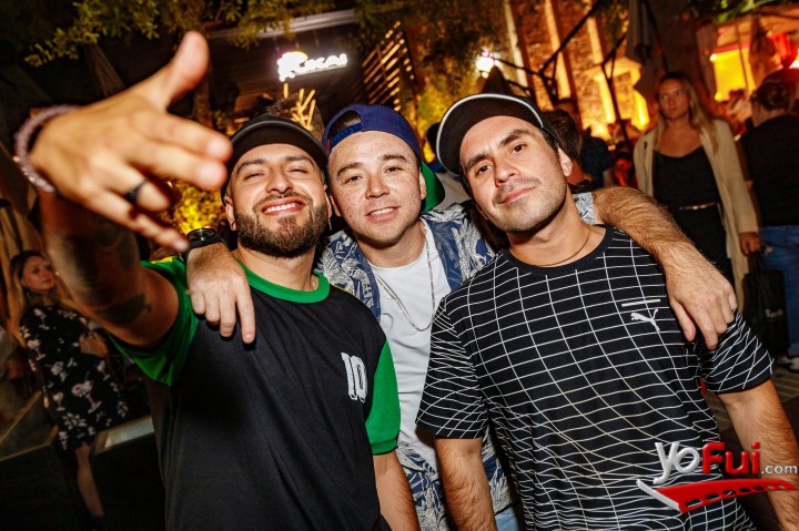 Francisco Rojas Stailok, Ale Díaz DJ Acres, Camilo Flores Aerstame (todos de Movimiento Original)
