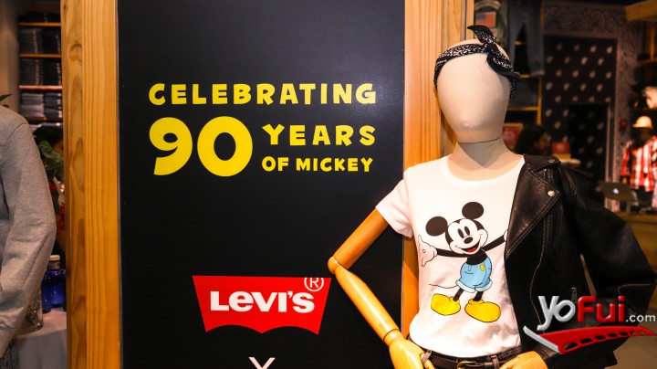 Fotografía en Preventa exclusiva de la colección Levi´s x Mickey, Tienda Levi's