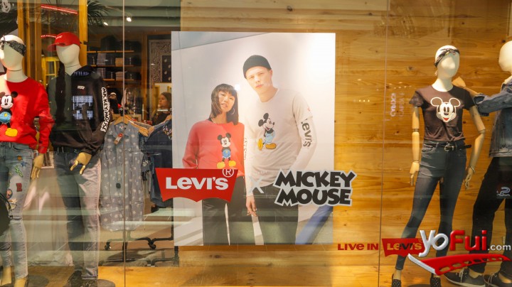 Fotografía en Preventa exclusiva de la colección Levi´s x Mickey, Tienda Levi's
