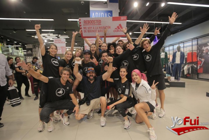 influenciadores adidas runners y ganador del viaje.