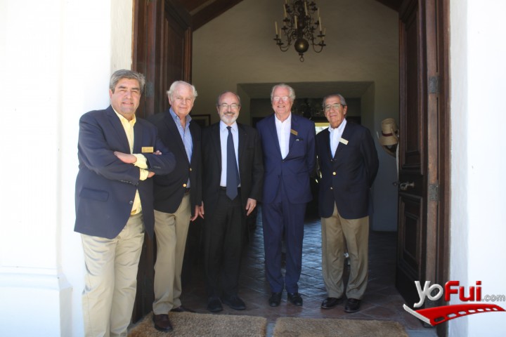 Claudio Naranjo, Eliodoro Matte, Roland Dubertrand, Embajador de Francia, Eric Alvear, Fernando Alvear