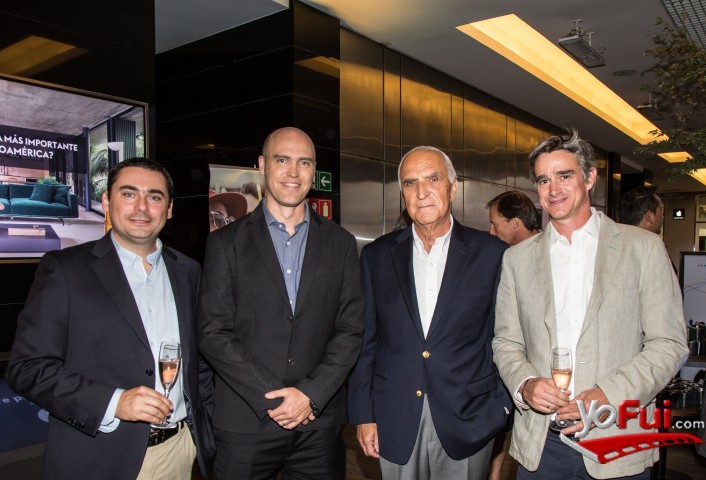 Francisco Godoy, Roberto Meiss, Mario Agliati, Gonzalo Bertelsen