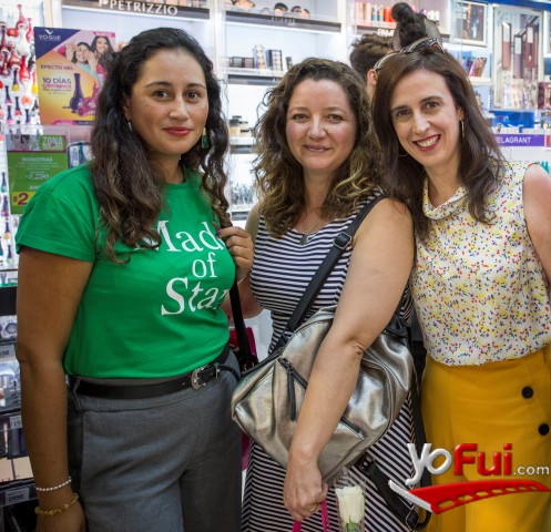 Grace Toledo, Julia Salas, Mónica Sánchez
