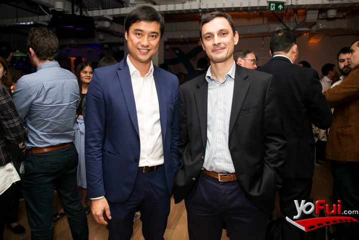 Eduardo Yoshimoto, General Manager Courtyard by Marriott, Américo de Paula,Representante de Amazon Chile