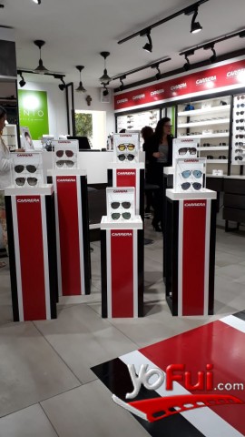 Fotografía en Optica Trento se vistió de CARRERA, Optica Trento