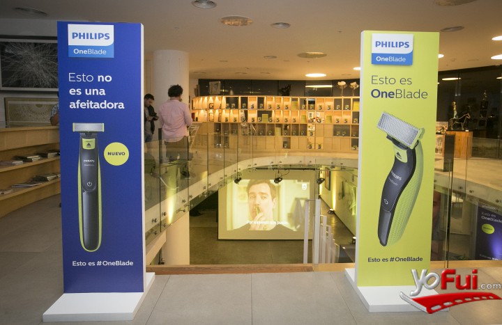 Fotografía en Philips Chile presenta OneBlade, Galeria La Sala