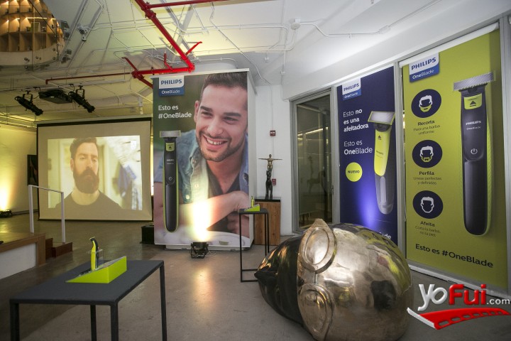 Fotografía en Philips Chile presenta OneBlade, Galeria La Sala