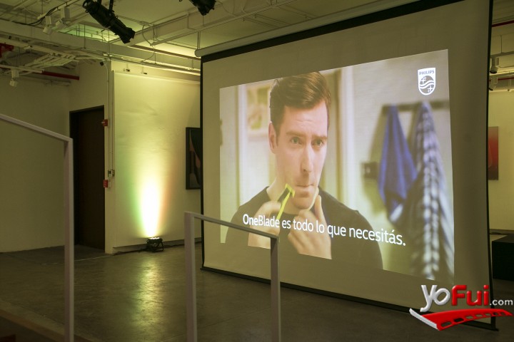Fotografía en Philips Chile presenta OneBlade, Galeria La Sala