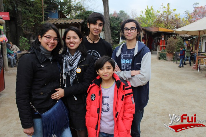 Mia Alvarez, Galadriel Alvarez, Jabneel Pérez, David Pezoa, Bautista Morales en Los Dominicos