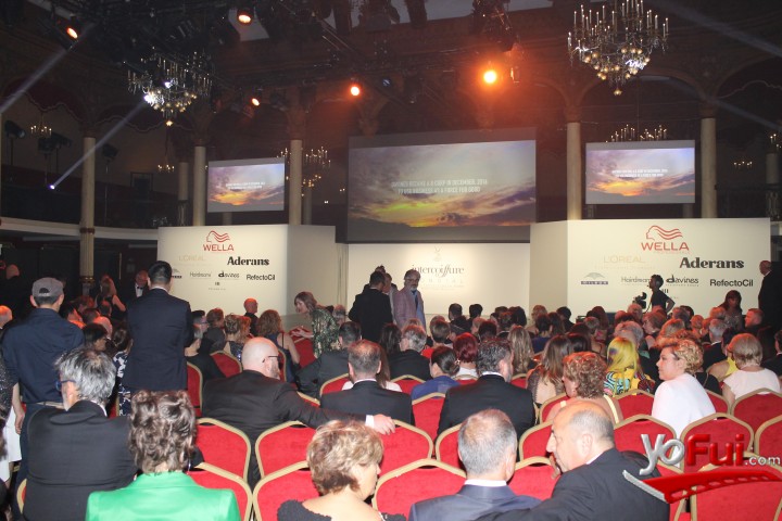 Fotografía en The Mondial spotlight organizado por Intercoiffure Mondial, Sala Wagram