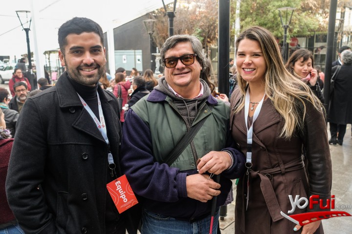 Mauro Galleguillos, Luis Araya, Romina Olivares