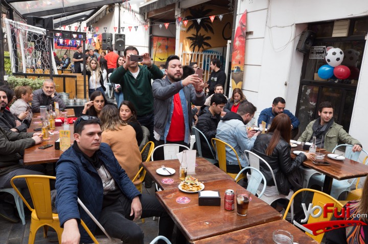 Fotografía en AOC celebró en grande los cuartos de final, Bar California Cantina