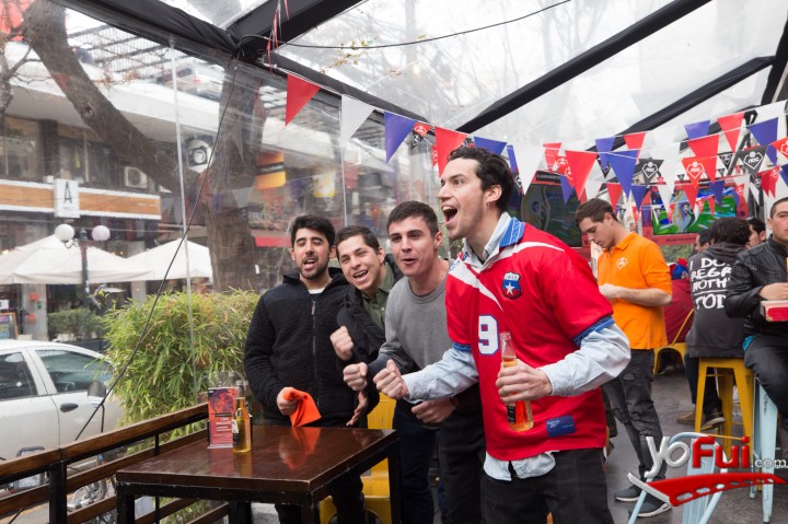 Fotografía en AOC celebró en grande los cuartos de final, Bar California Cantina