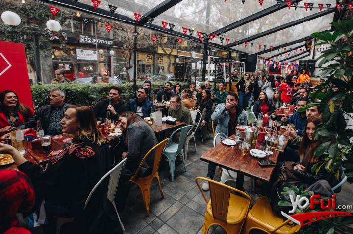 Fotografía en AOC celebró en grande los cuartos de final, Bar California Cantina