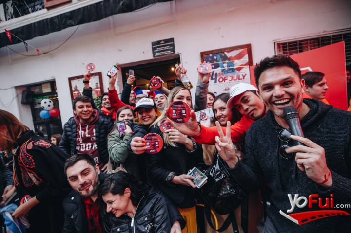 Fotografía en AOC celebró en grande los cuartos de final, Bar California Cantina