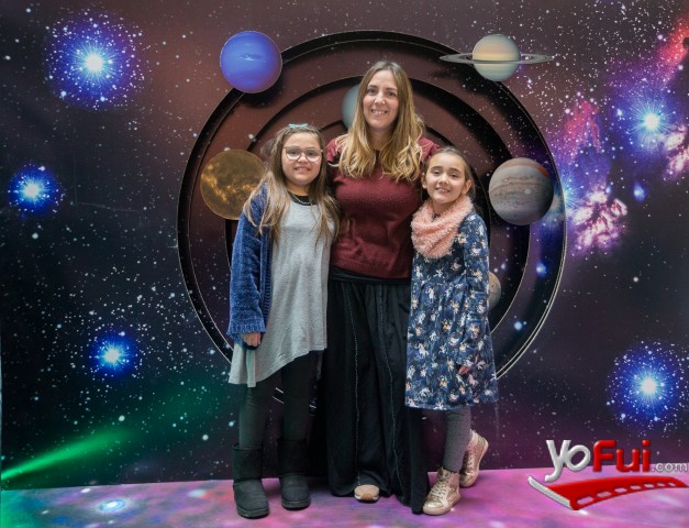 Alida Mery y sus hijas