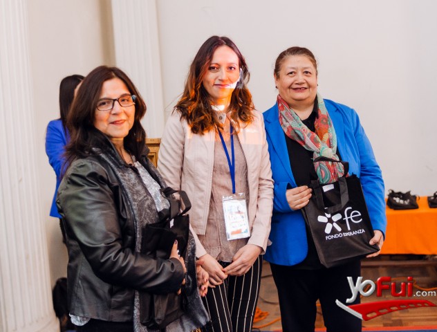 Sonia Silva, ex Emprendedora de FE, Carola Delquen, Jefa de Oficina de Osorno, Susana Alvial, Emprendedora de FE