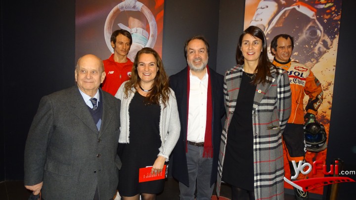 Giulio de Gavardo, Andrea Said, Gonzalo Müller y Paola Alvano, Paola Alvano