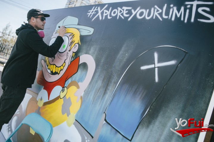 Fotografía en Halloween X invitó a reconocidos skaters a desafiar sus límites, Skatepark de La Reina