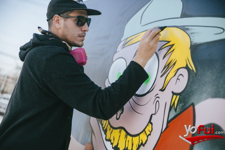 Fotografía en Halloween X invitó a reconocidos skaters a desafiar sus límites, Skatepark de La Reina