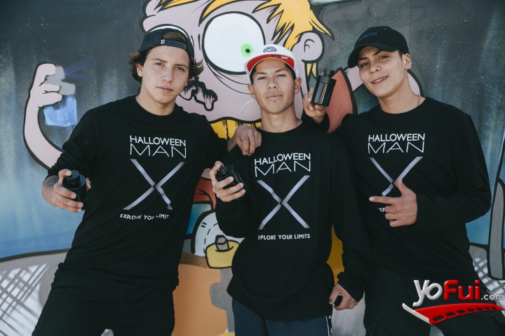 Fotografía en Halloween X invitó a reconocidos skaters a desafiar sus límites, Skatepark de La Reina