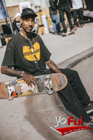 Fotografía en Halloween X invitó a reconocidos skaters a desafiar sus límites, Skatepark de La Reina