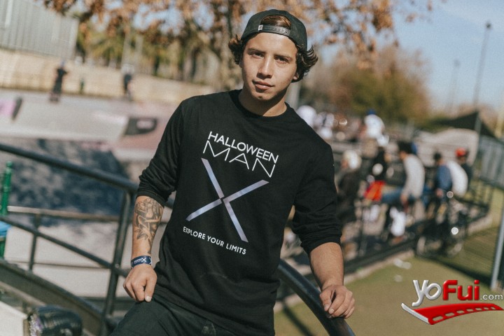 Fotografía en Halloween X invitó a reconocidos skaters a desafiar sus límites, Skatepark de La Reina