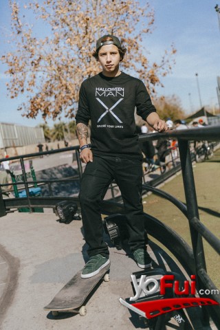 Fotografía en Halloween X invitó a reconocidos skaters a desafiar sus límites, Skatepark de La Reina