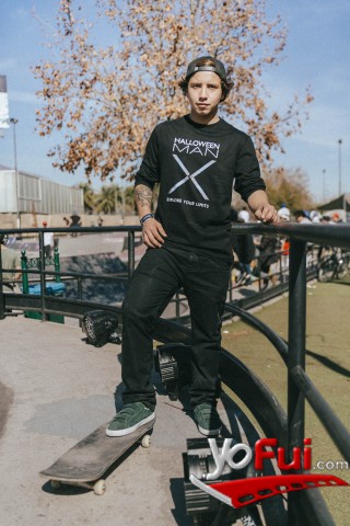 Fotografía en Halloween X invitó a reconocidos skaters a desafiar sus límites, Skatepark de La Reina