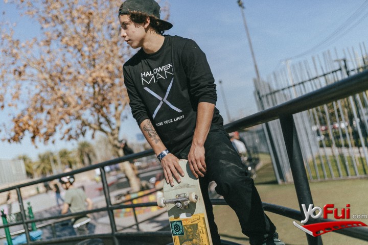 Fotografía en Halloween X invitó a reconocidos skaters a desafiar sus límites, Skatepark de La Reina