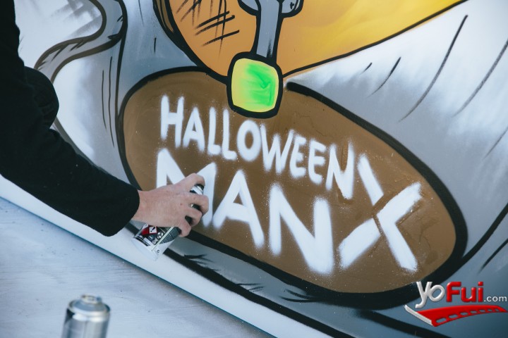 Fotografía en Halloween X invitó a reconocidos skaters a desafiar sus límites, Skatepark de La Reina