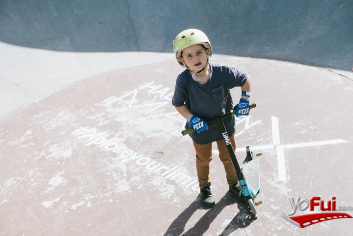Fotografía en Halloween X invitó a reconocidos skaters a desafiar sus límites, Skatepark de La Reina
